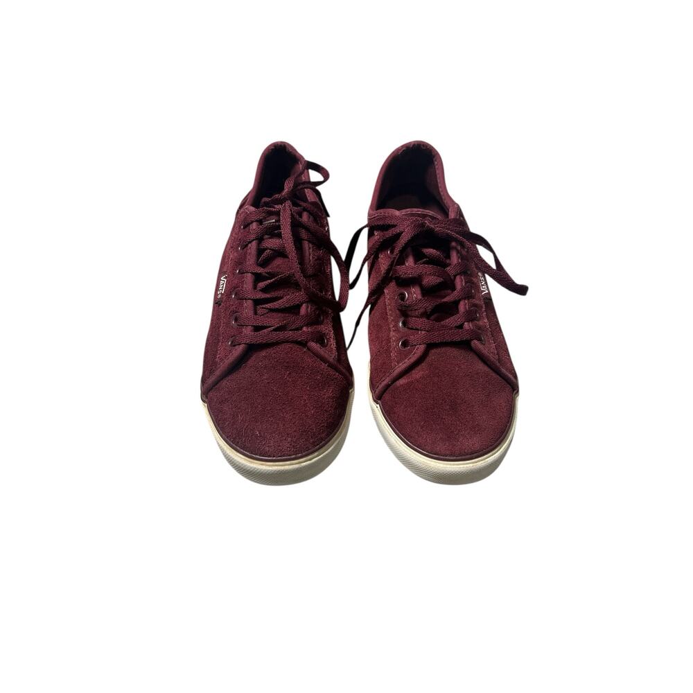 Vans Low-Profile Suede Sneakers in Rich Burgundy
Women's 6